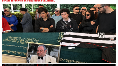 Türk televizyon haberciliğinin unutulmaz isimlerinden Reha Muhtar, İstanbul'da düzenlenen cenaze
