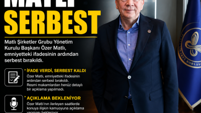 Matlı Şirketler Grubu Yönetim Kurulu Başkanı Özer Matlı, emniyetteki ifadesinin