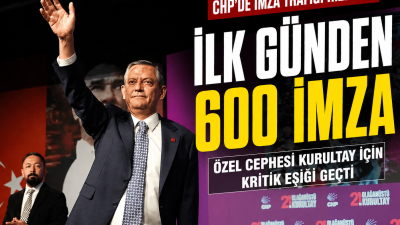 CHP'de olağanüstü kurultay için başlatılan imza sürecinde hareketlilik arttı. Parti