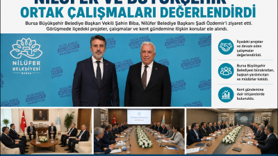 Bursa Büyükşehir Belediye Başkan Vekili Şahin Biba, Nilüfer Belediye Başkanı