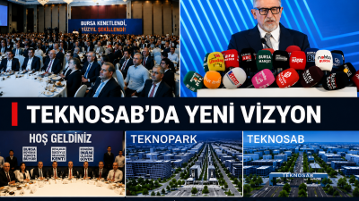 BTSO Başkanı İbrahim Burkay, TEKNOSAB ve Teknopark projelerinin geldiği noktayı