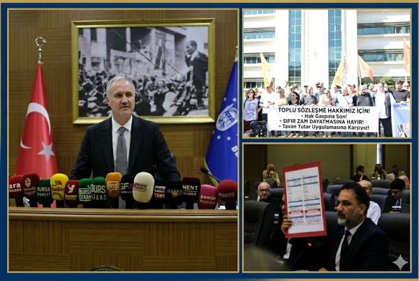 Bursa Büyükşehir Belediye Meclisi’nde AK Parti Grup Sözcüsü Alperen Aydın’ın