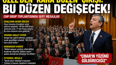 CHP Genel Başkanı Özgür Özel, TBMM Grup Toplantısı'nda vergi politikaları,