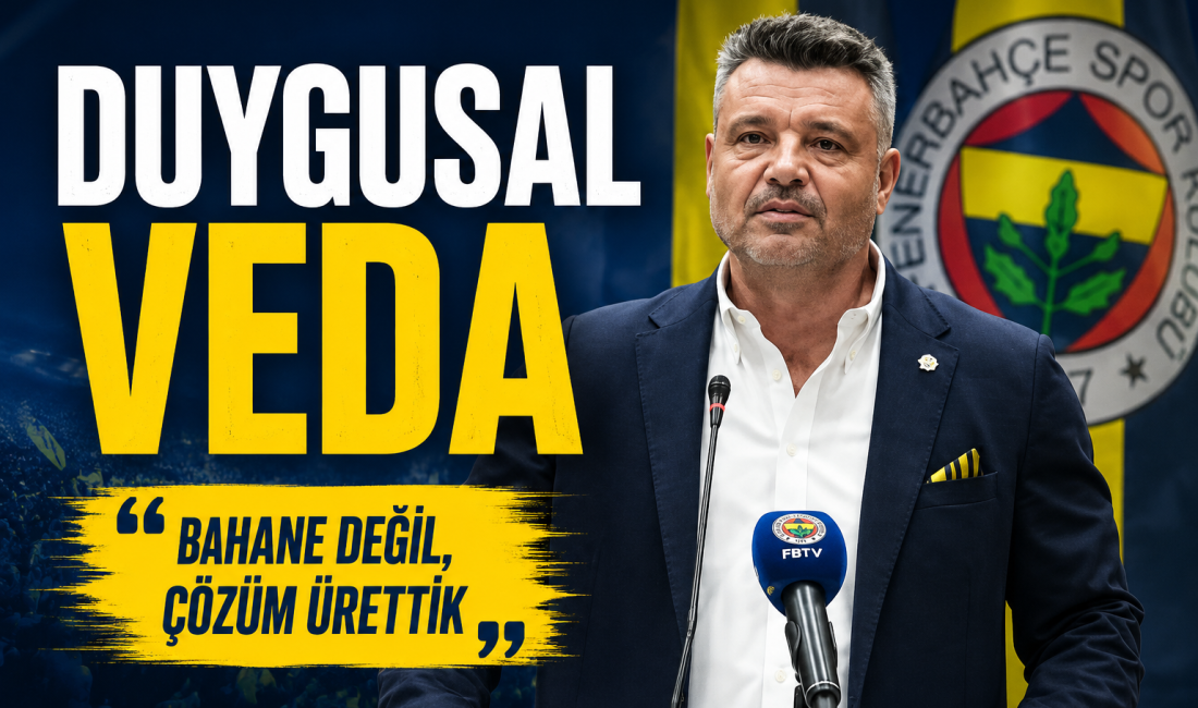 SON KONUŞMA Fenerbahçe Başkanı Sadettin Saran, olağanüstü seçimli genel kurulda yaptığı konuşmada