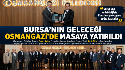 Osmangazi Belediye Başkanı Erkan Aydın, Bursa Büyükşehir Belediyesi Başkan Vekili