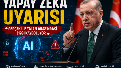Cumhurbaşkanı Erdoğan, yapay zekânın doğru kullanılmadığında dezenformasyon, sahte içerik ve