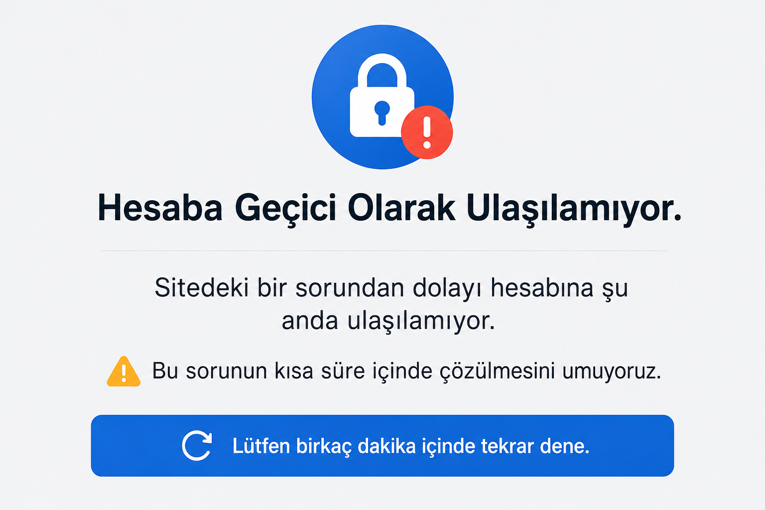 Facebook'ta yaşanan teknik sorun nedeniyle çok sayıda kullanıcı hesaplarına erişim