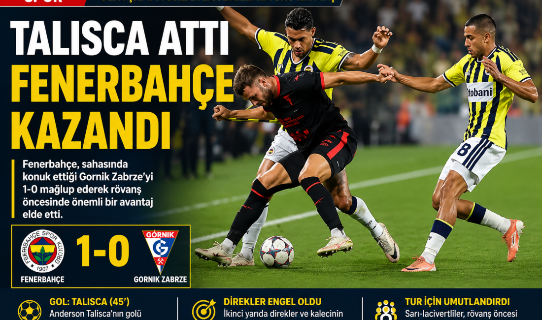 UEFA Şampiyonlar Ligi 2. Eleme Turu ilk maçında Fenerbahçe, Gornik