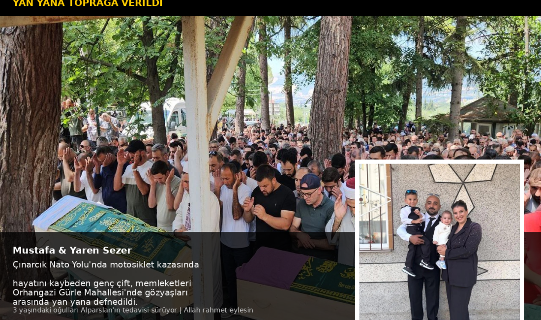 Yalova'nın Çınarcık ilçesinde meydana gelen trafik kazasında hayatını kaybeden Mustafa