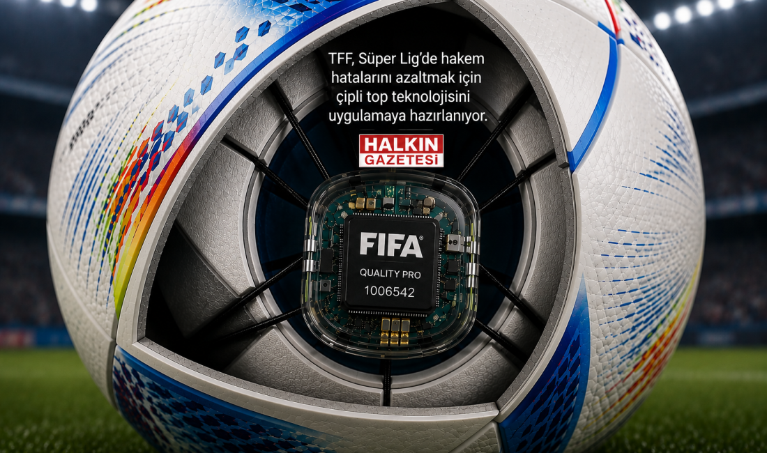 FUTBOLDA ÇİPLİ DÖNEM Türkiye Futbol Federasyonu, Süper Lig'de hakem hatalarını en aza indirmek