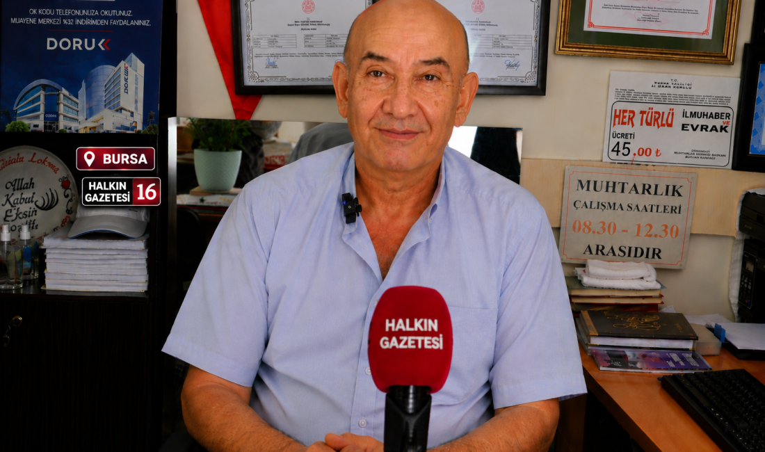 Mahalle Muhtarı, vatandaşların en büyük beklentisinin kentsel dönüşümün başlaması olduğunu