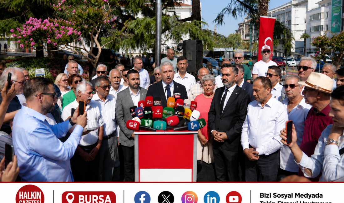 Bursa siyasetinde dengeleri değiştirecek tarihi gelişme yaşandı. CHP'li 6 ilçe