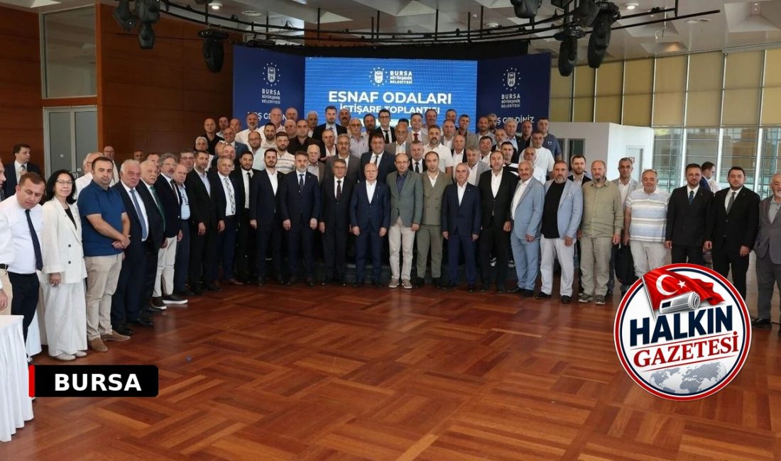Bursa Büyükşehir Belediyesi Başkan Vekili Şahin Biba, Esnaf Odaları İstişare