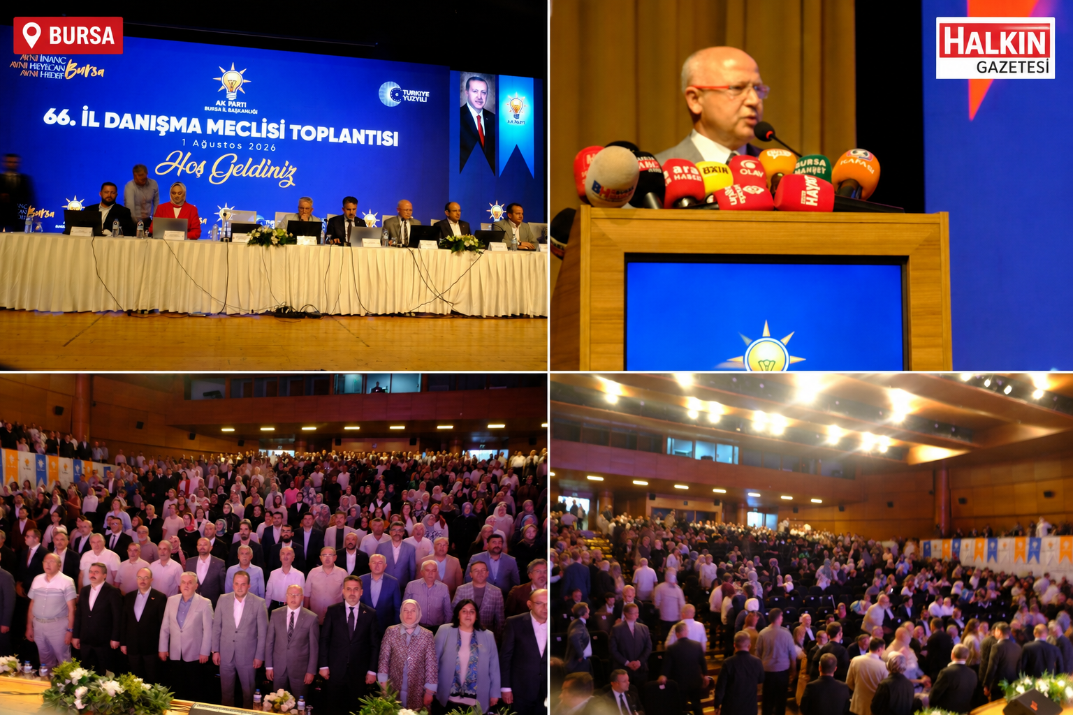 AK Parti Bursa İl Başkanı Davut Gürkan, teşkilatın Bursa'nın 17