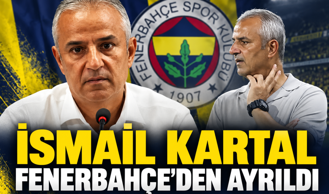 4.KARTAL DÖNEMİ BİTTİ Fenerbahçe'de Roma maçının ardından istifa kararı alan İsmail Kartal, yönetimle