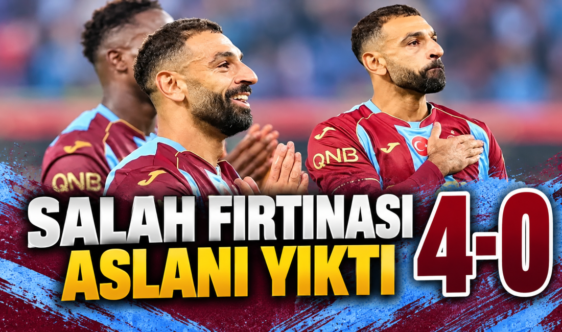 Trabzonspor'un Galatasaray'ı konuk ettiği Süper Lig'in 6. hafta mücadelesinde Mısırlı